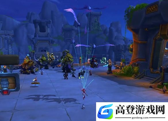 魔兽世界系缚微光蝶来啦，五只扑棱蛾子带你上天