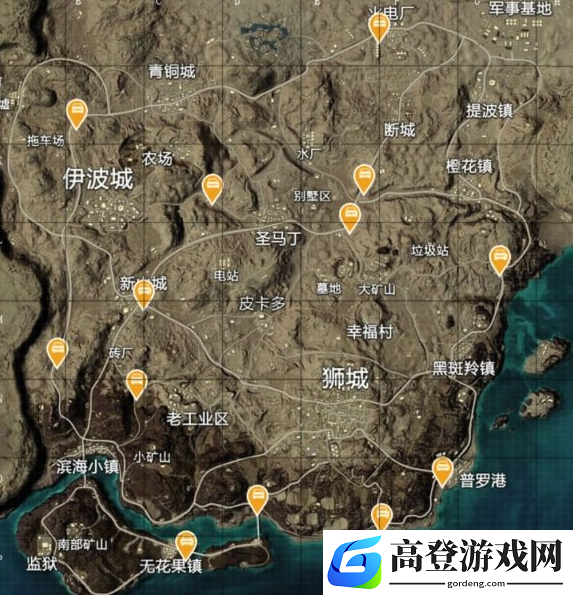 和平精英刷车点汇总 全地图刷车点汇总