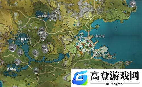 原神白铁块哪里多 白铁矿地图分布