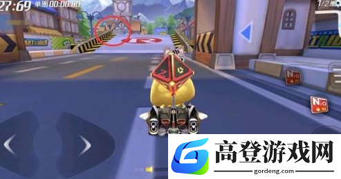 跑跑卡丁车手游城镇高速公路宝藏位置 城镇高速公路反向宝箱在哪