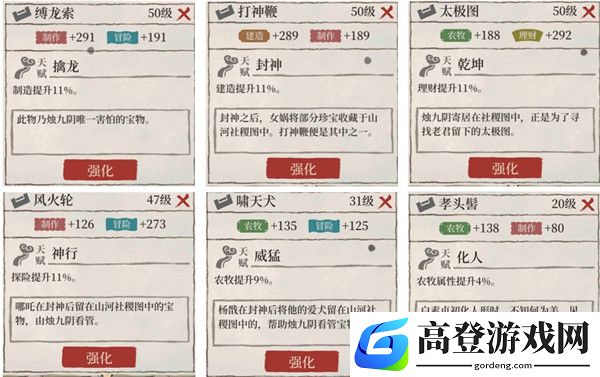 江南百景图特殊居民介绍