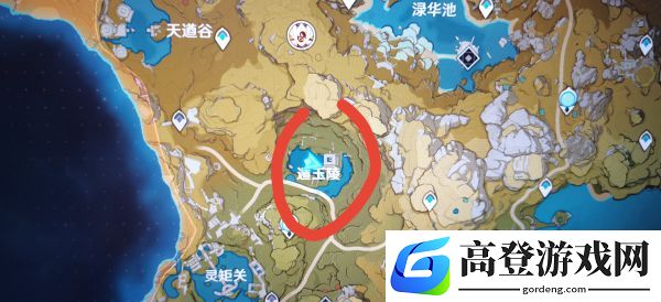 原神遁玉陵宝箱位置 遁玉陵宝箱进水里