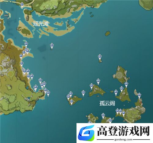原神璃月区域特产分布图 璃月区域特产攻略