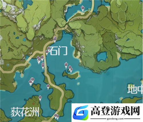 原神璃月区域特产分布图 璃月区域特产攻略