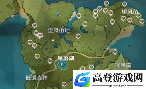 原神宝箱位置大全 宝箱图分布