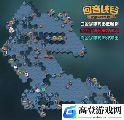 剑与远征回音峡谷详细路线图攻略