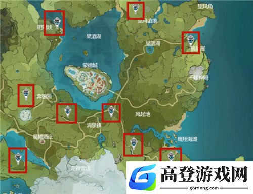 原神地灵龛有多少个 地灵龛位置汇总