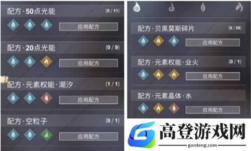解神者x2乌洛波罗斯配方大全