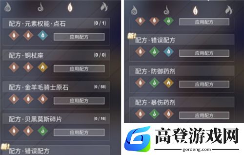 解神者x2乌洛波罗斯配方大全