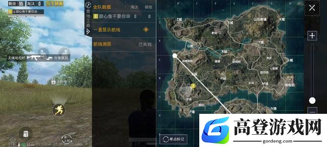 和平精英全队数据怎么开