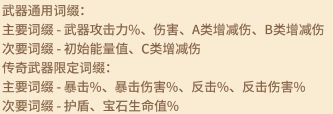咔叽探险队武器词缀选择推荐 哪些词缀比较好