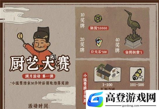 江南百景图厨艺大赛玩法攻略 厨艺大赛活动介绍