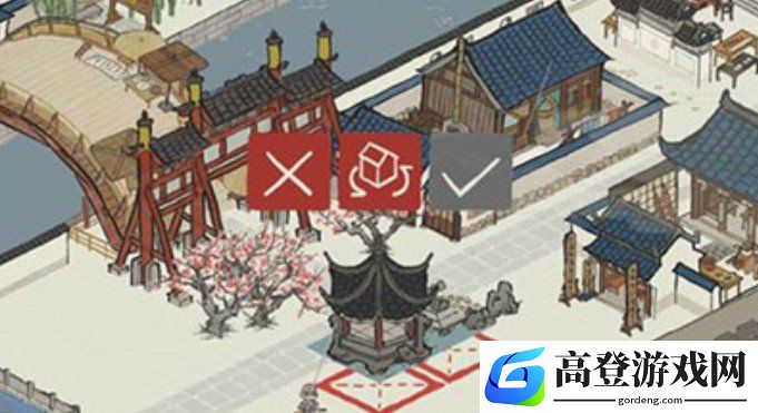 江南百景图湖心亭怎么放