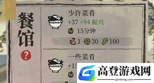 江南百景图振兴持续多久 振兴效果buff介绍